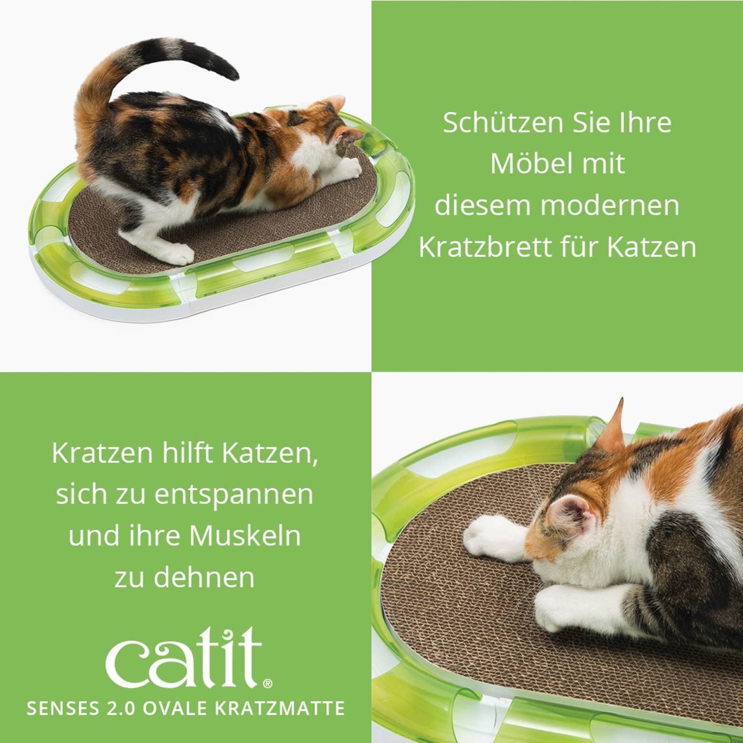 Catit Senses Ovale Kratzmatte