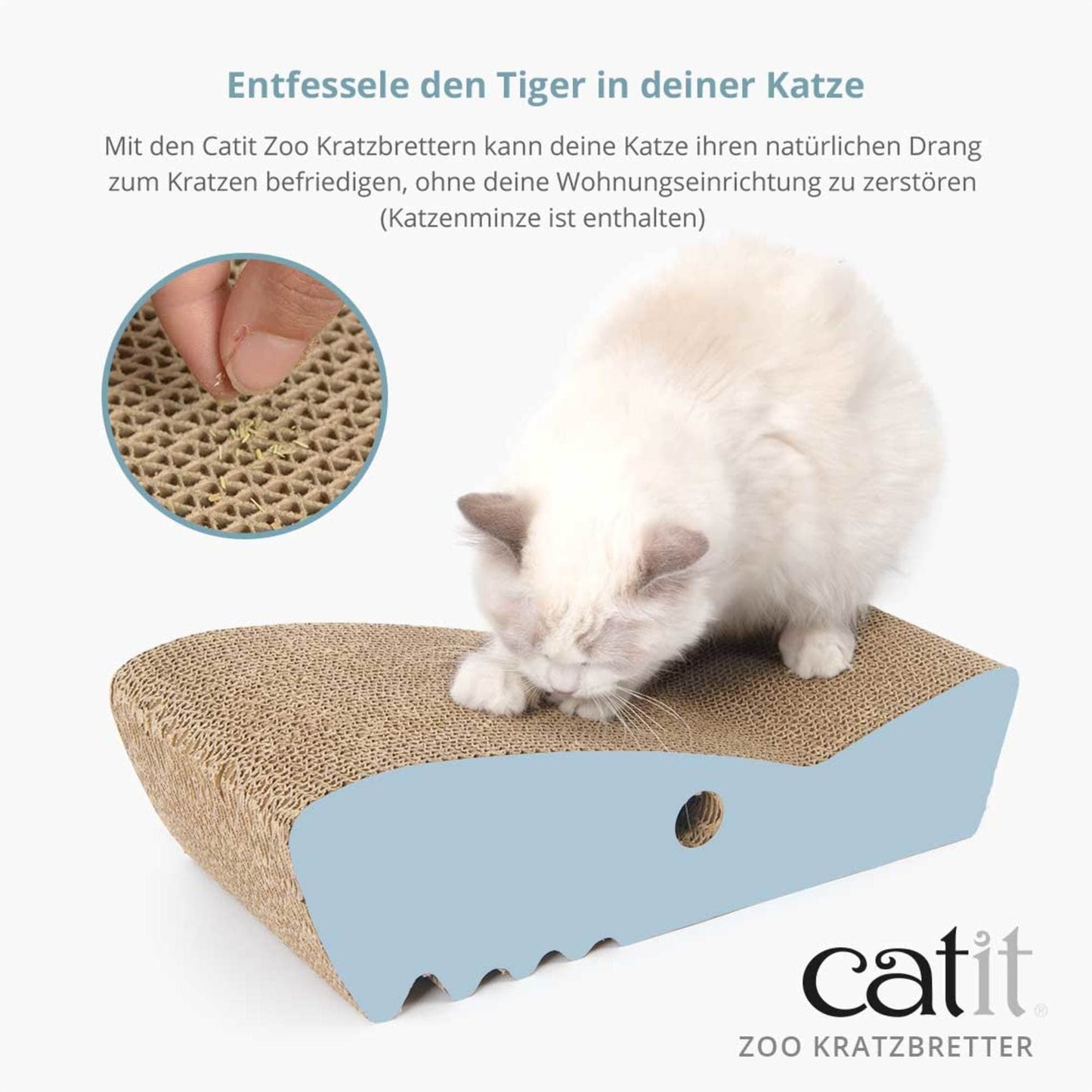 Catit Zoo Kratzbretter ─ Eisbär