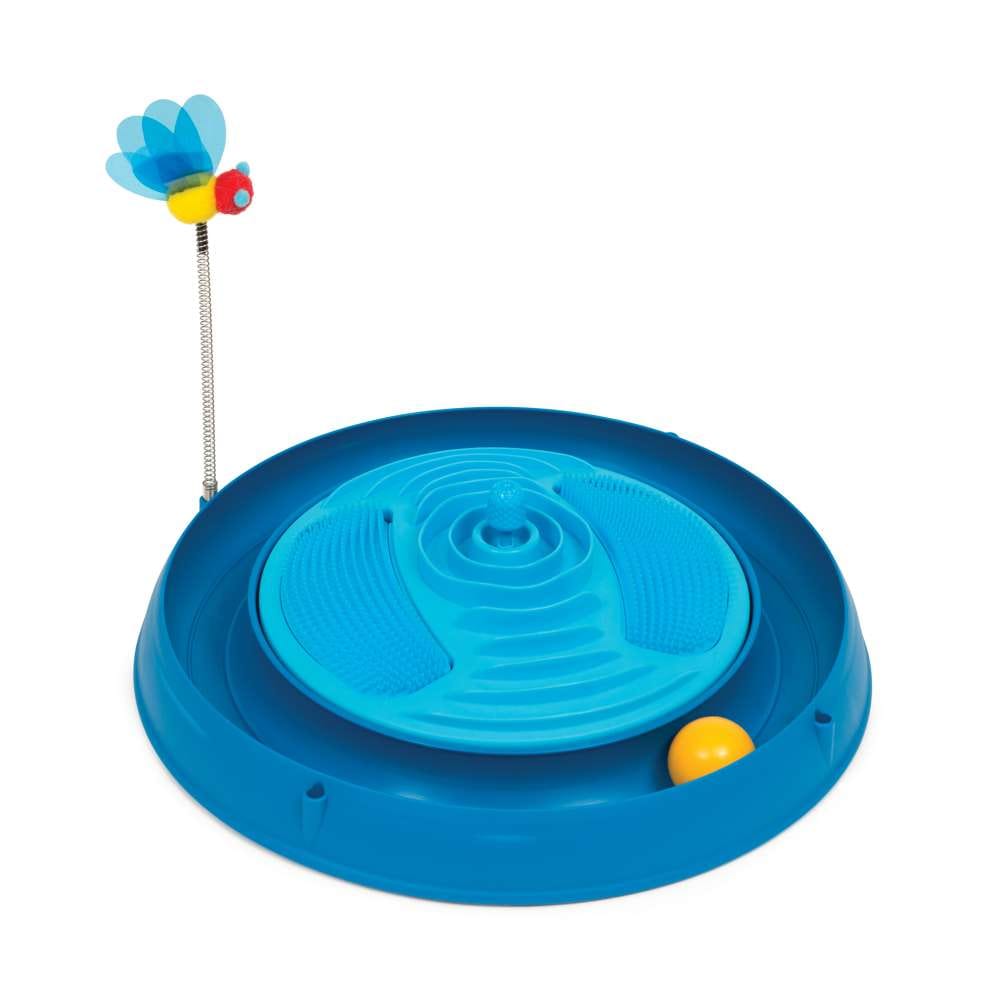 Catit 3-in-1 Spielzeug mit Katzenminze- Massagestation