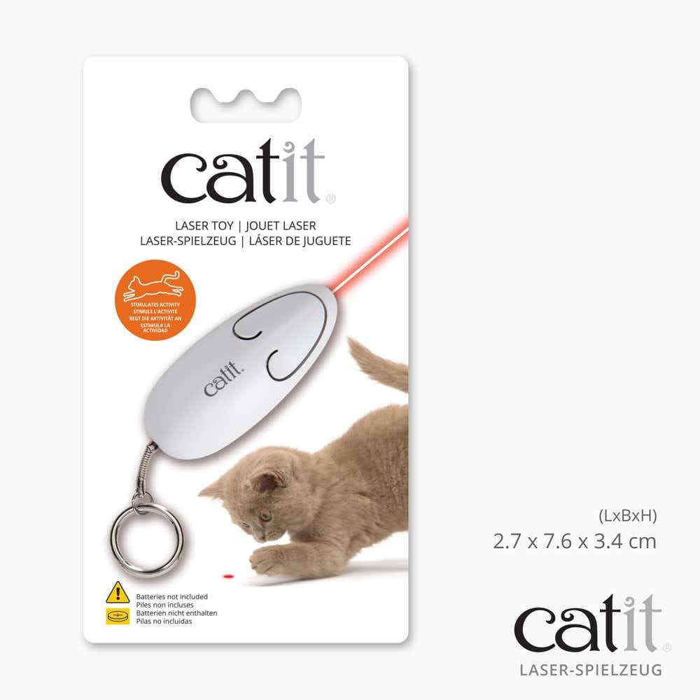 Verpackung des "Catit Laser-Spielzeug"