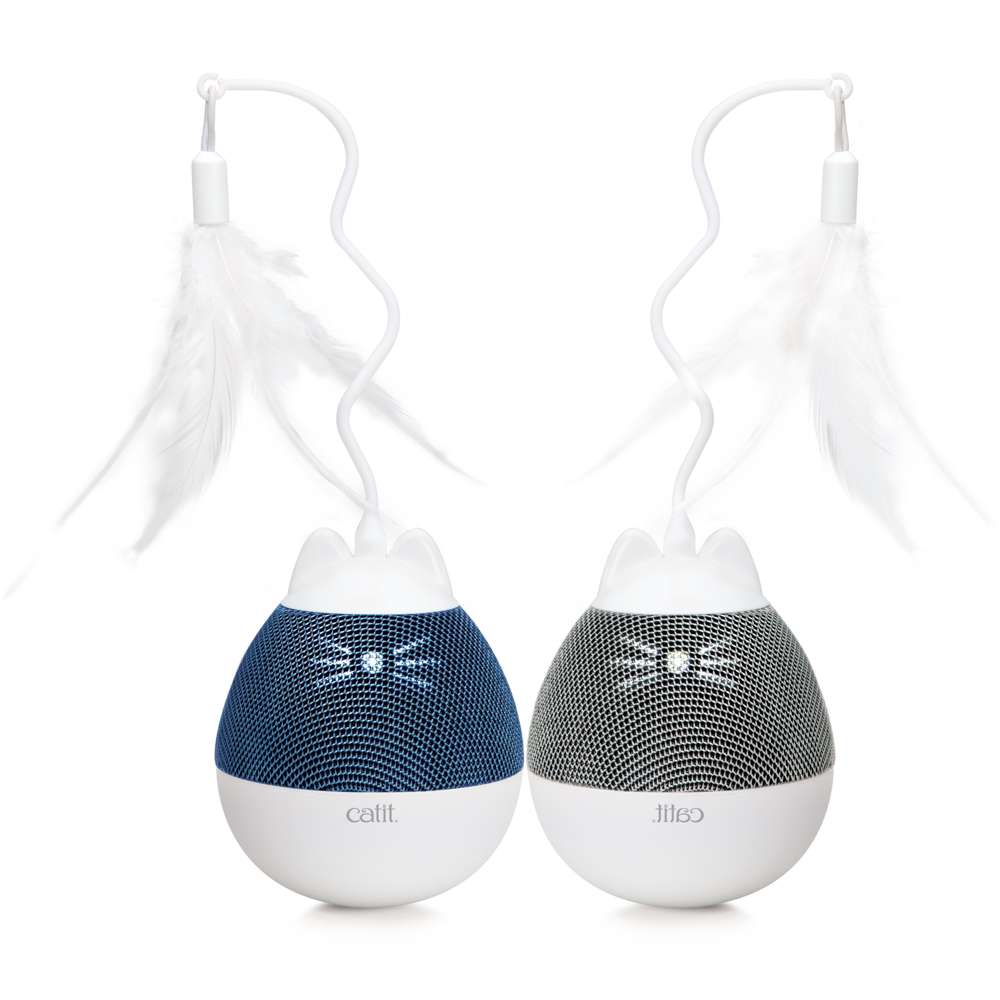 Die beiden Catit PIXI Spinner stehen nebeneinander.