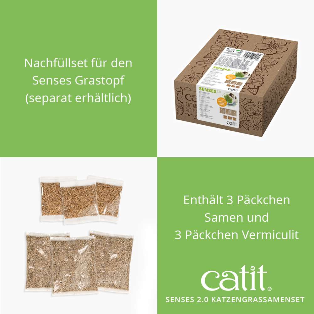 Catit Senses Katzengrassamenset