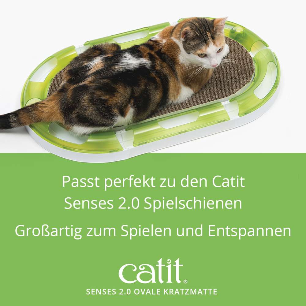 Passt perfekt zu den Catit Senses 2.0 Spielschienen. Großartig zum Spielen und Entspannen.