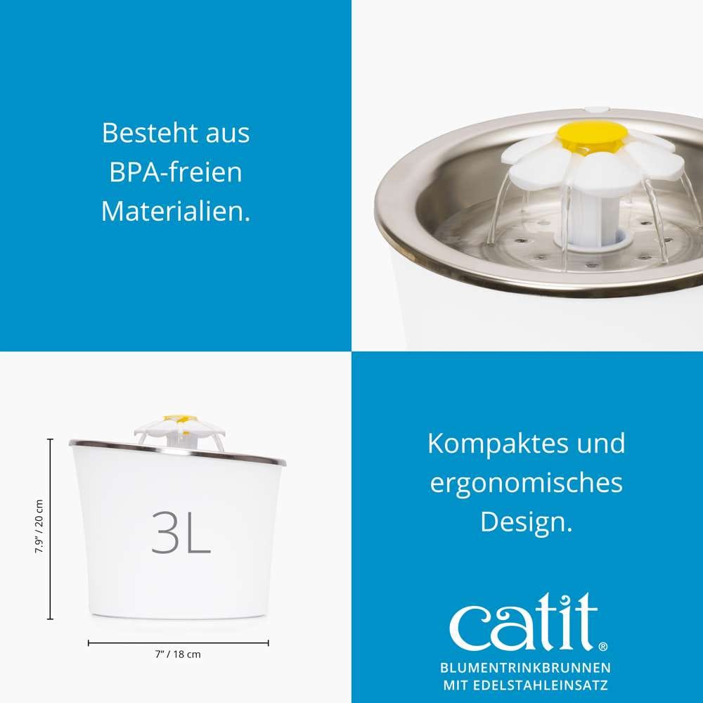 Besteht aus BPA-freien Materialien. Kompaktes und ergonomisches Design. Durchmesser: 18 cm. Höhe: 20 cm.