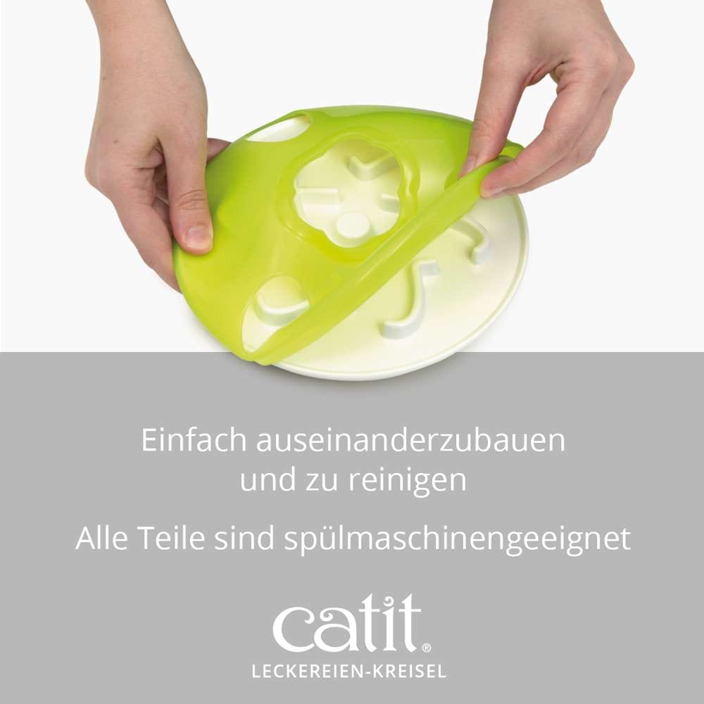 Einfach auseinanderuzbauen und zu reinigen. Alle Teile sind spülmaschinengeeignet.