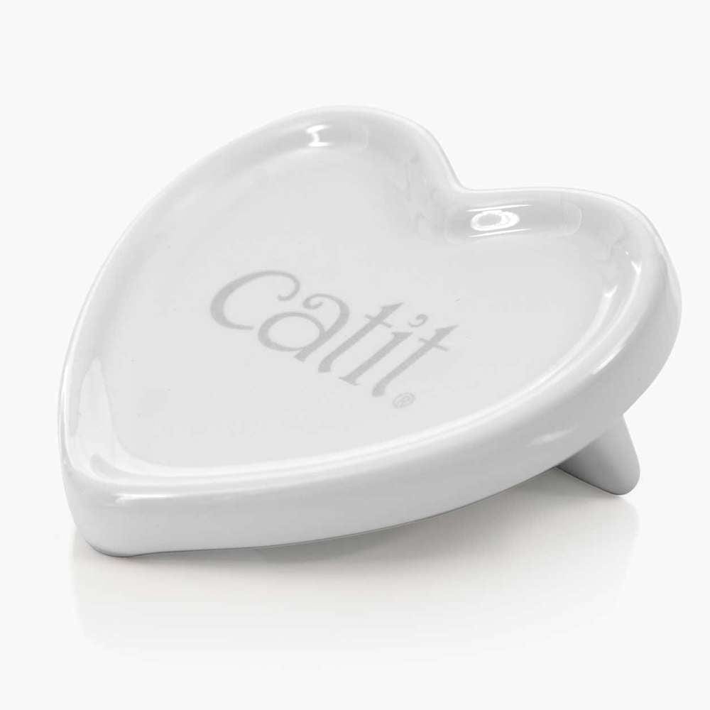Catit Creamy ? Herzförmiger Keramiknapf