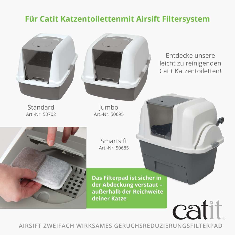 Catit Airsift zweifach wirksames Filterpad