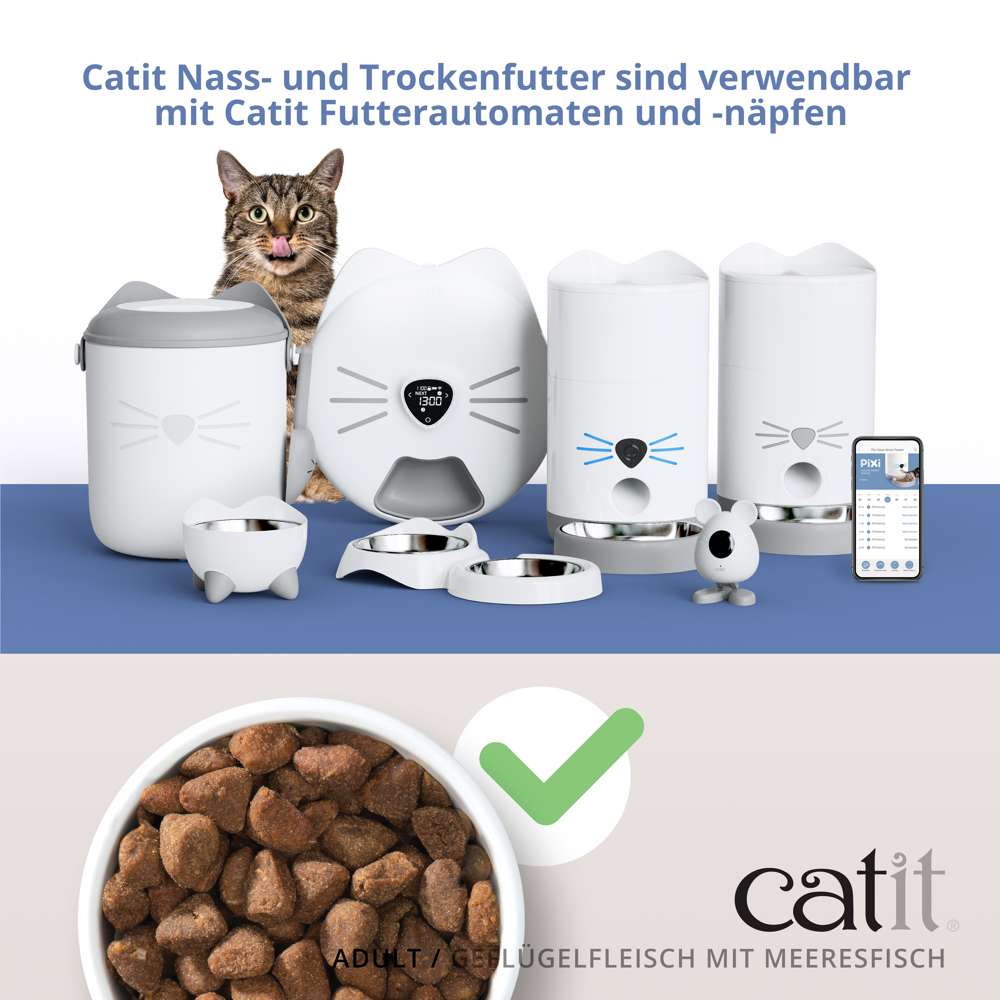 Catit Recipes – ADULT Geflügelfleisch mit Meeresfisch