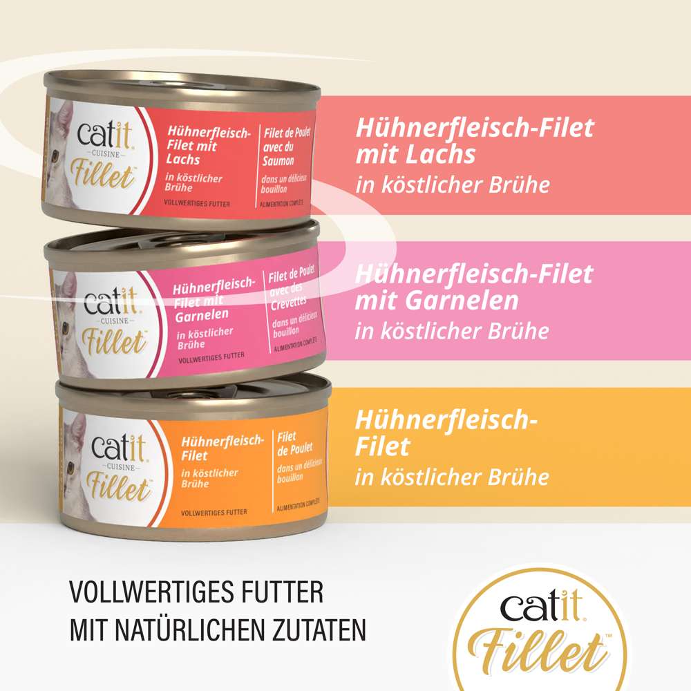 Catit Cuisine Fillet, Multipack, 12er-Pack