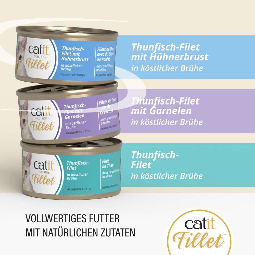 Catit Cuisine Fillet, Multipack, 12er-Pack