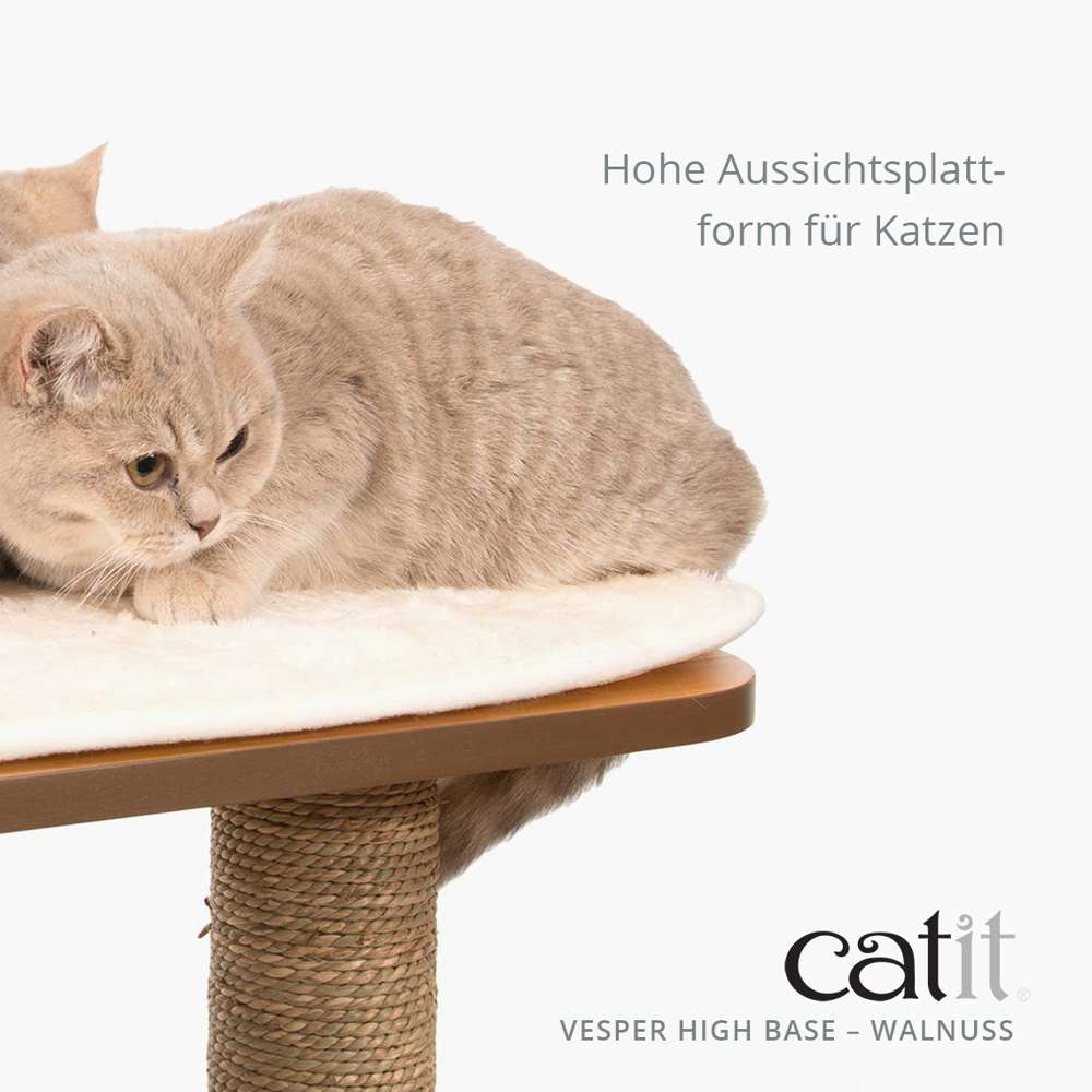Catit Vesper High Base, Walnuss