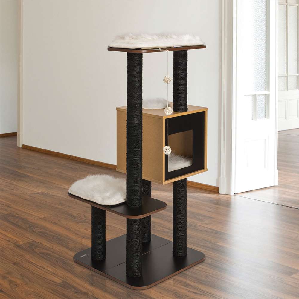 Catit Vesper High Base, Schwarz