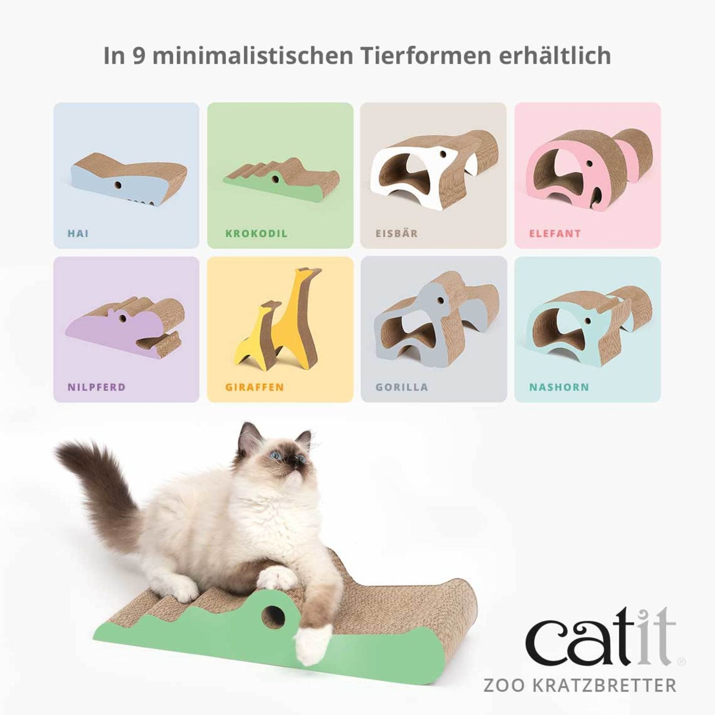 Catit Zoo Kratzbretter – Elefant