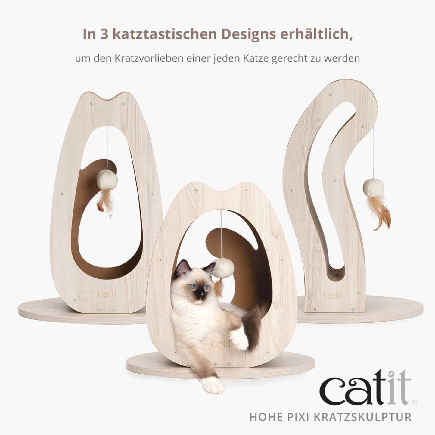 Catit PIXI Hohe Kratzskulptur