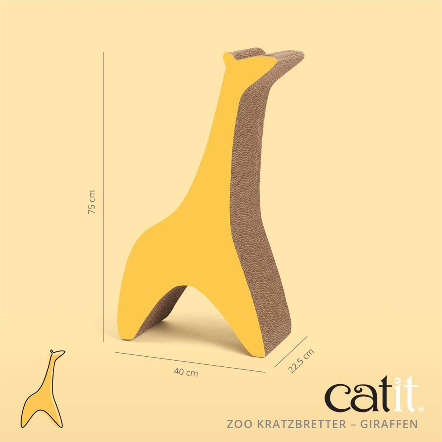 Catit Zoo Kratzbretter ─ Große Giraffe