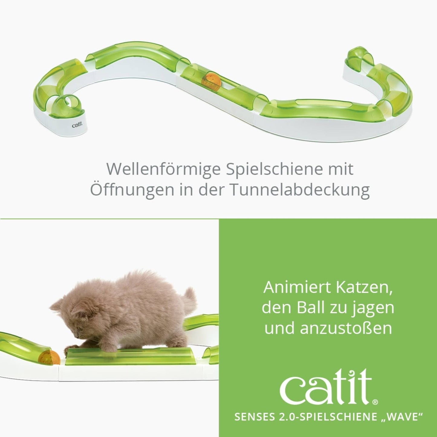 Catit Senses Spielschiene „Wave“