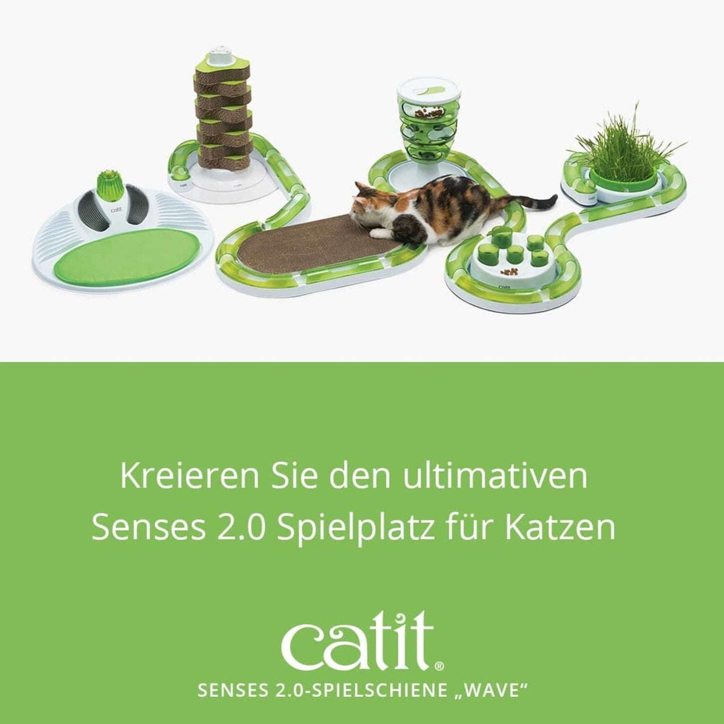 Catit Senses Spielschiene „Wave“