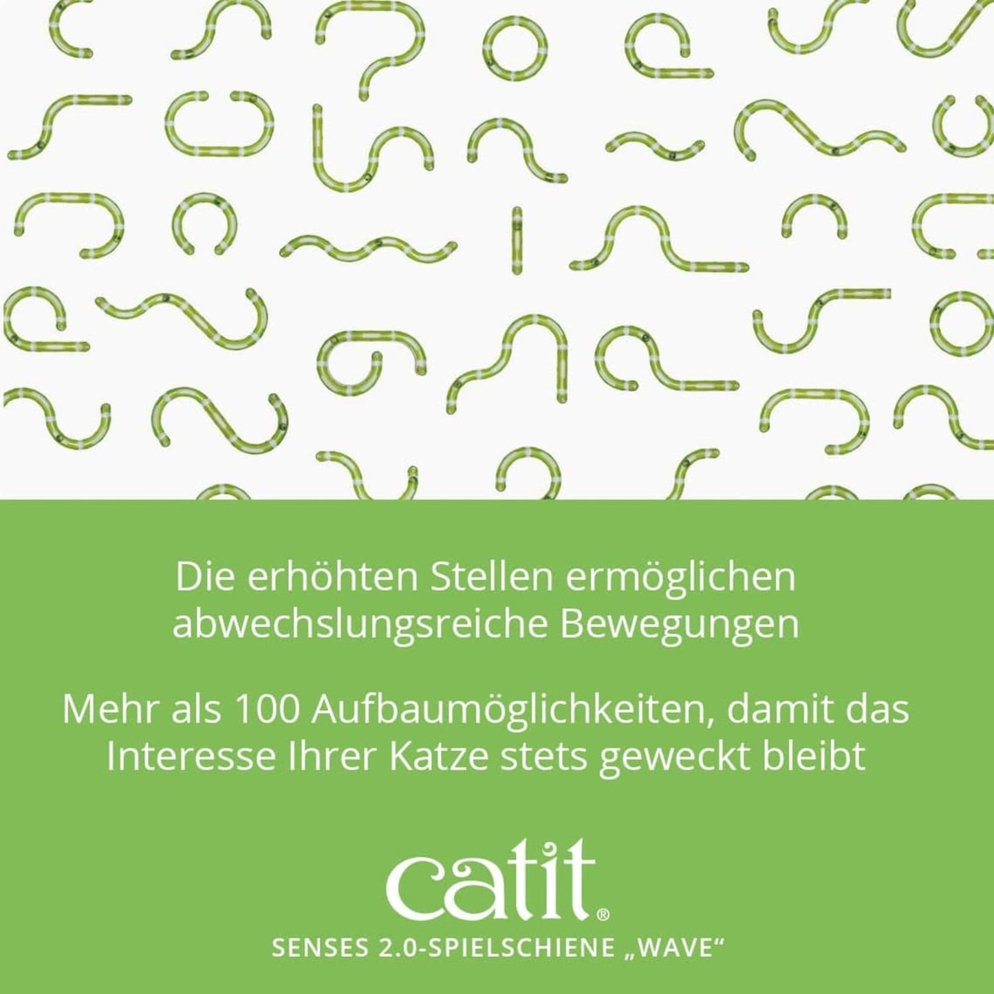 Catit Senses Spielschiene „Wave“