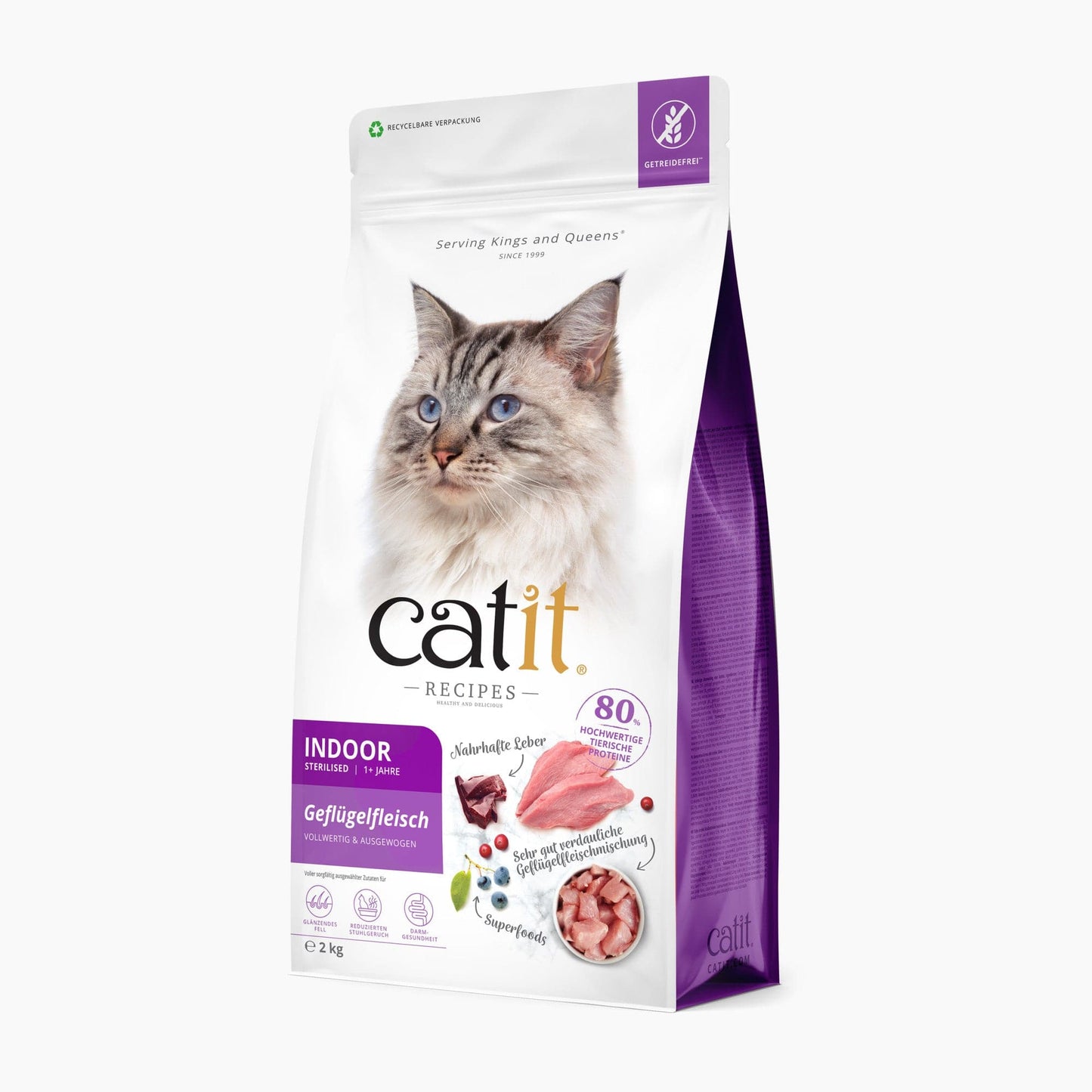 Catit Recipes – INDOOR Geflügelfleisch, 2 kg