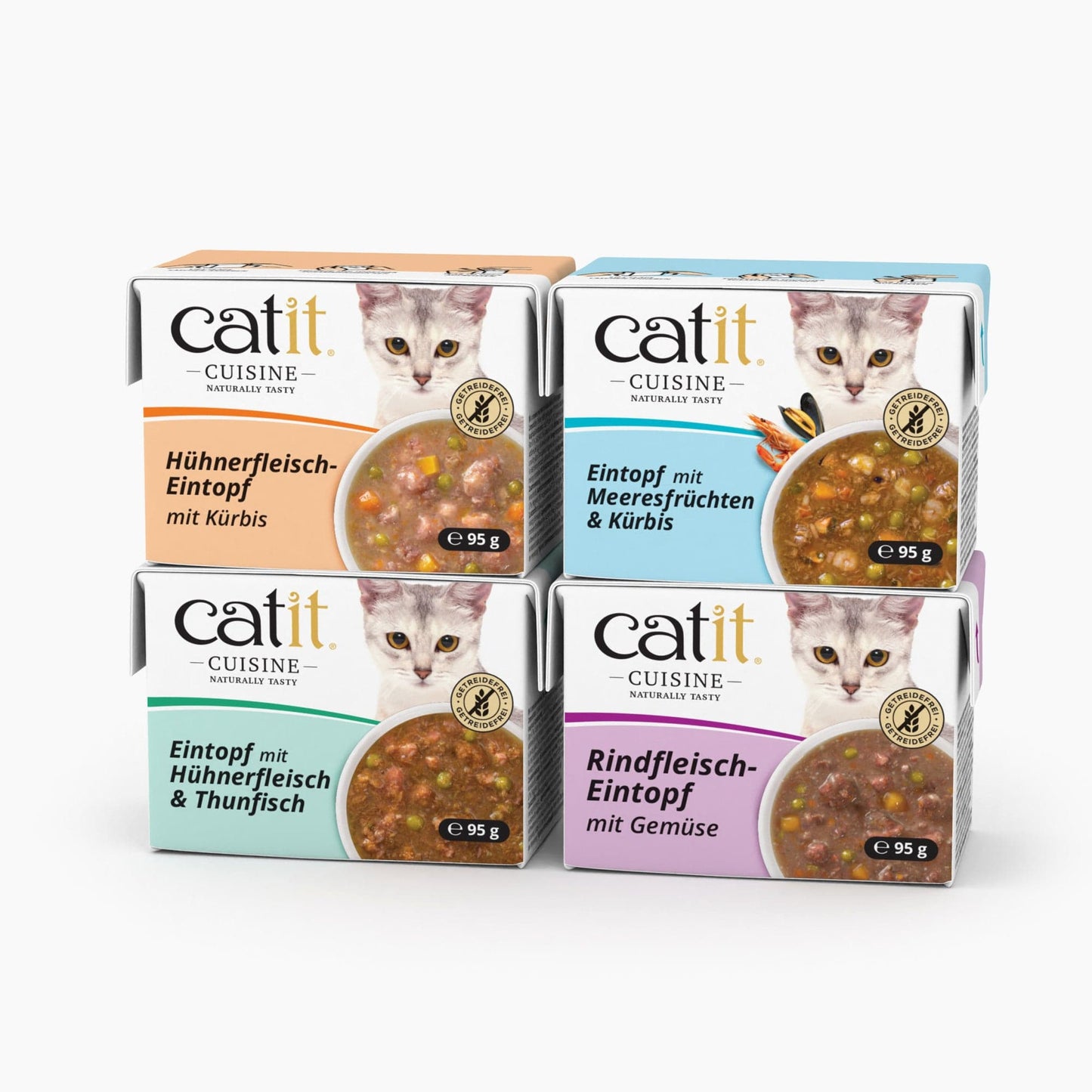 Catit Cuisine – Rindfleisch-Eintopf mit Gemüse, 95 g