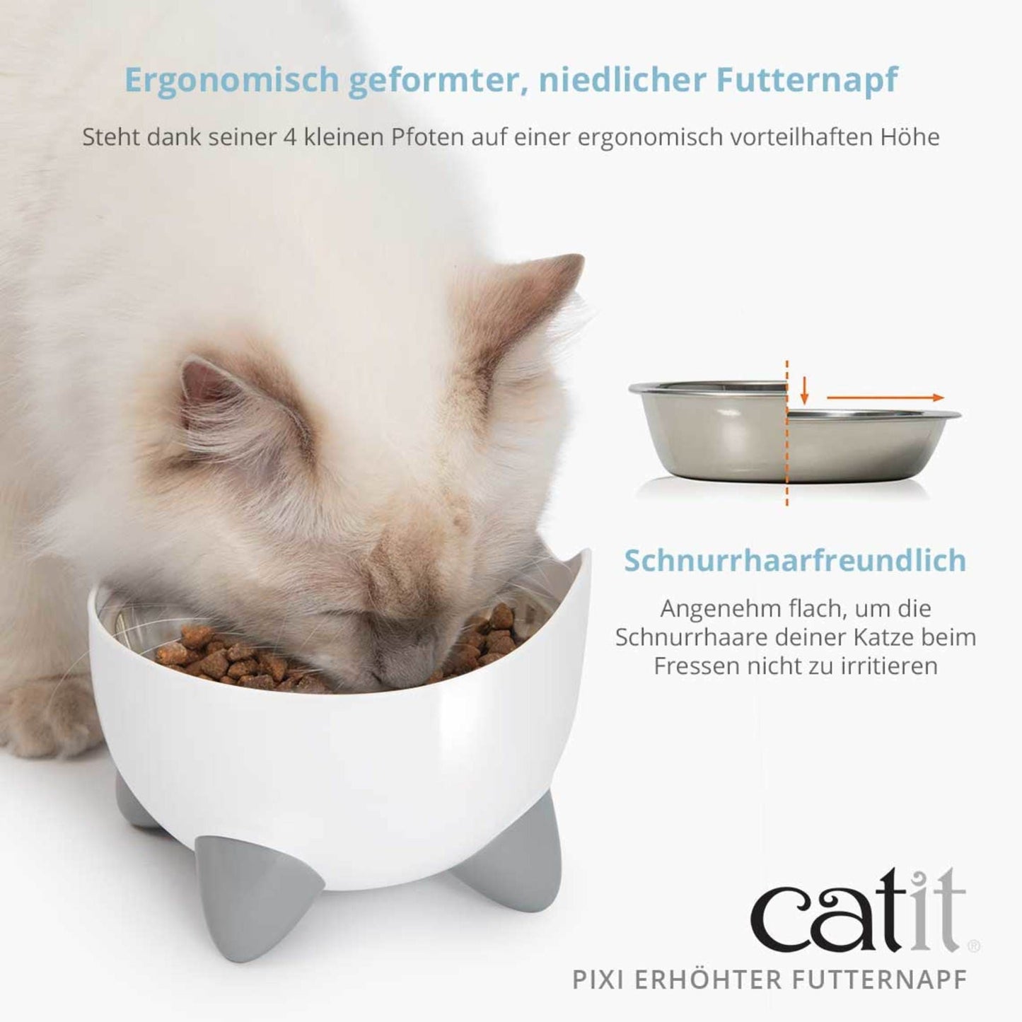 Catit PIXI Erhöhter Futternapf