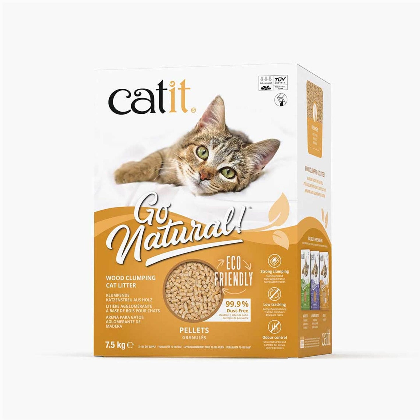 Catit Go Natural Einstreu-Pellets aus Holz