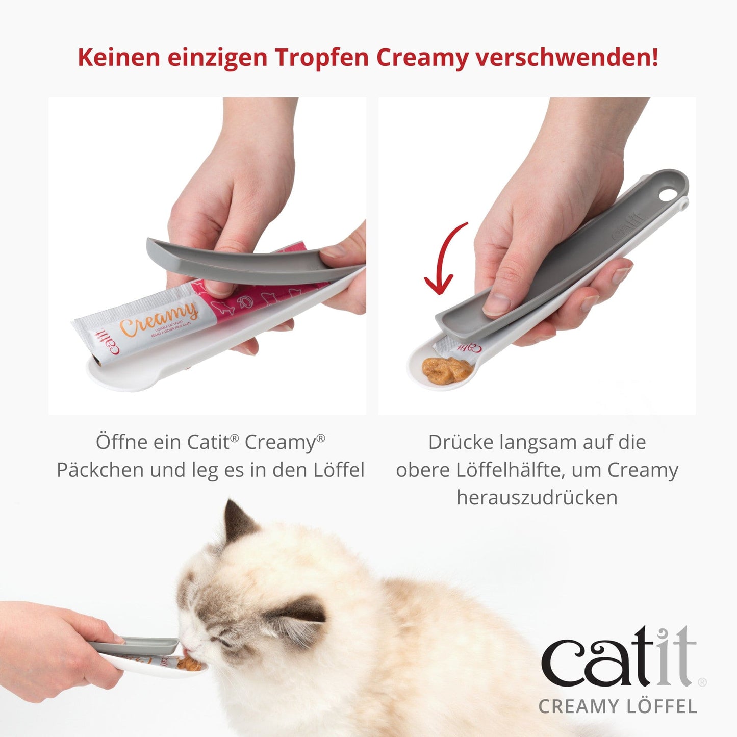 Catit Creamy Löffel – 1er-Pack