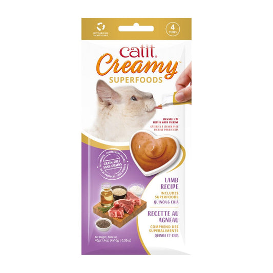 Catit Creamy Superfoods ─ Lammfleisch mit Quinoa und Chia