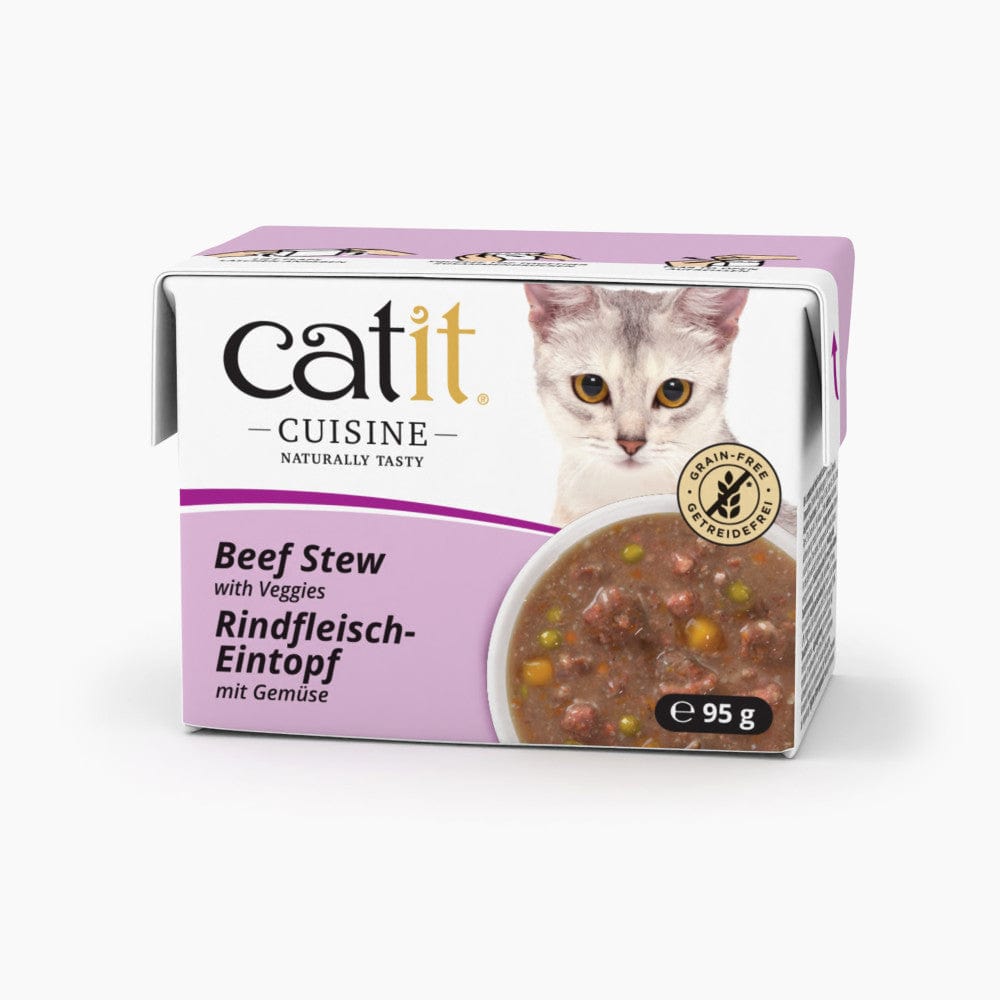 Catit Cuisine – Rindfleisch-Eintopf mit Gemüse, 95 g