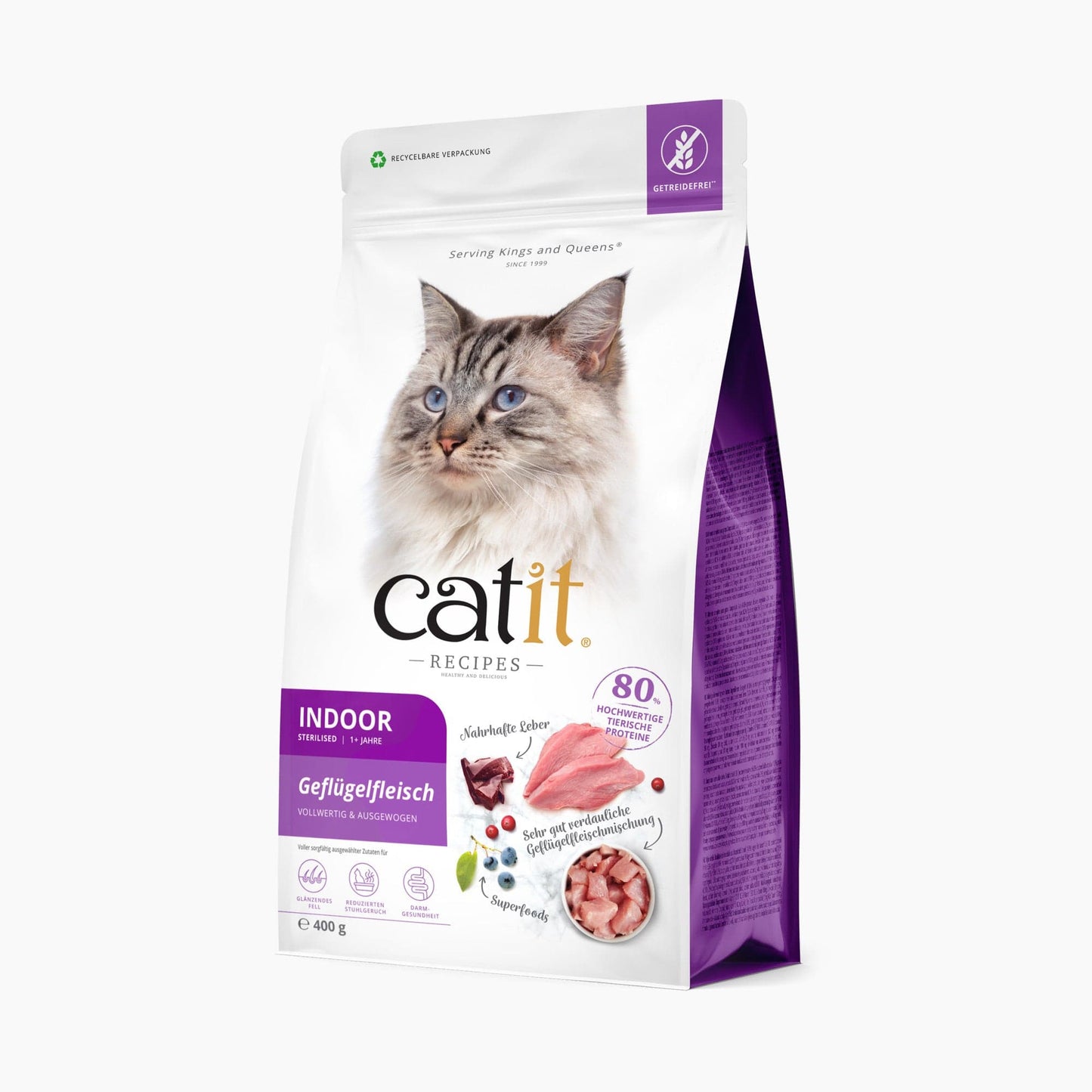 Catit Recipes – INDOOR Geflügelfleisch, 400 g