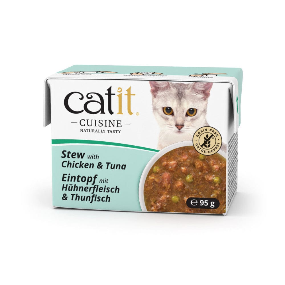 Catit Cuisine – Eintopf mit Hühnerfleisch und Thunfisch, 95 g