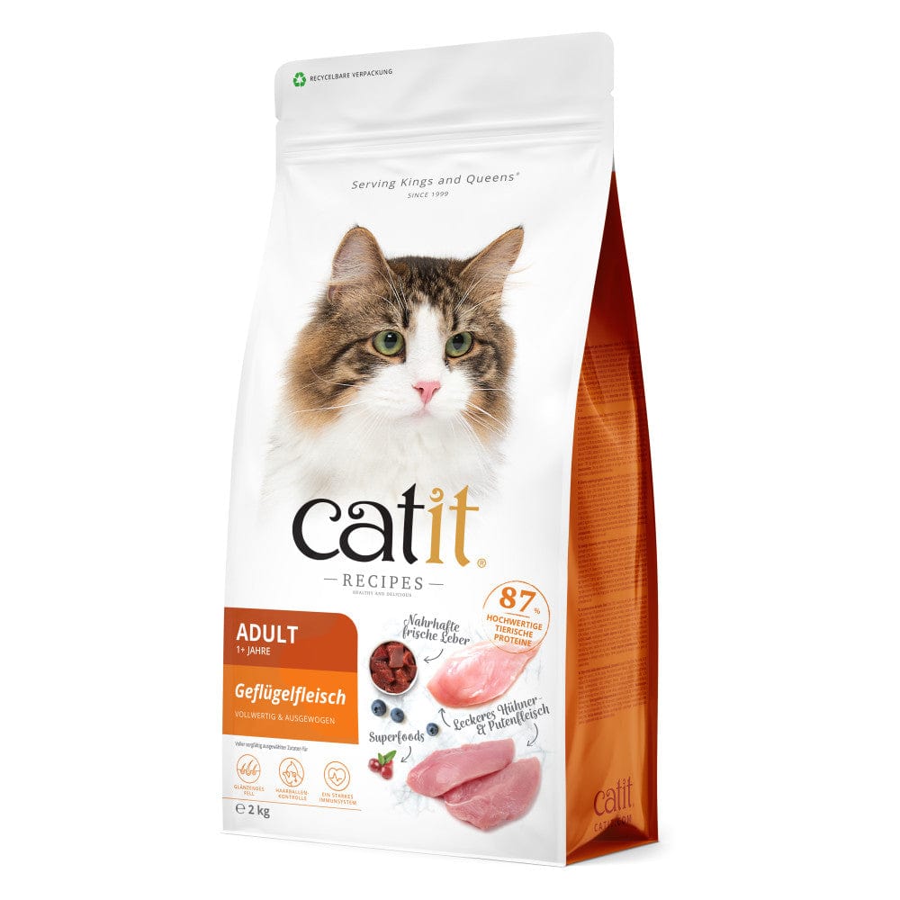 Catit Recipes – ADULT Geflügelfleisch, 2 kg