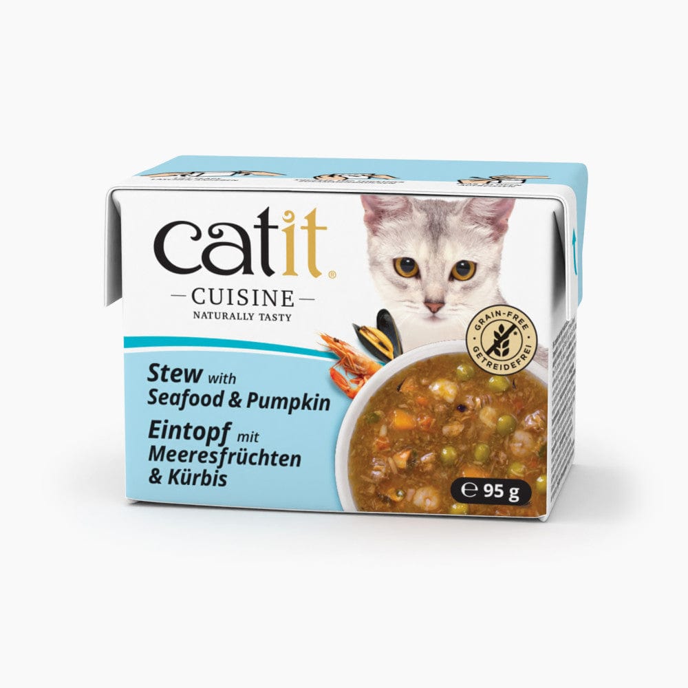 Catit Cuisine – Eintopf mit Meeresfrüchten und Kürbis, 95 g