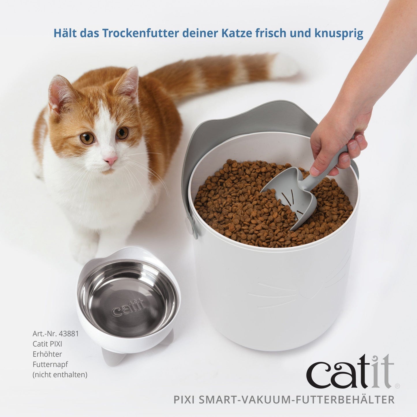 Catit PIXI Smart-Vakuum-Futterbehälter