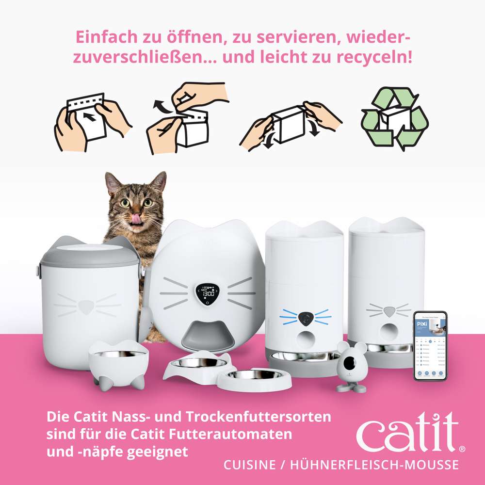 Catit Cuisine ─ KITTEN / Hühnerfleisch-Mousse, 90 g