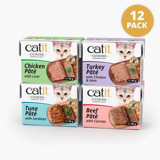 Catit Cuisine Pastete Variety 12-Pack