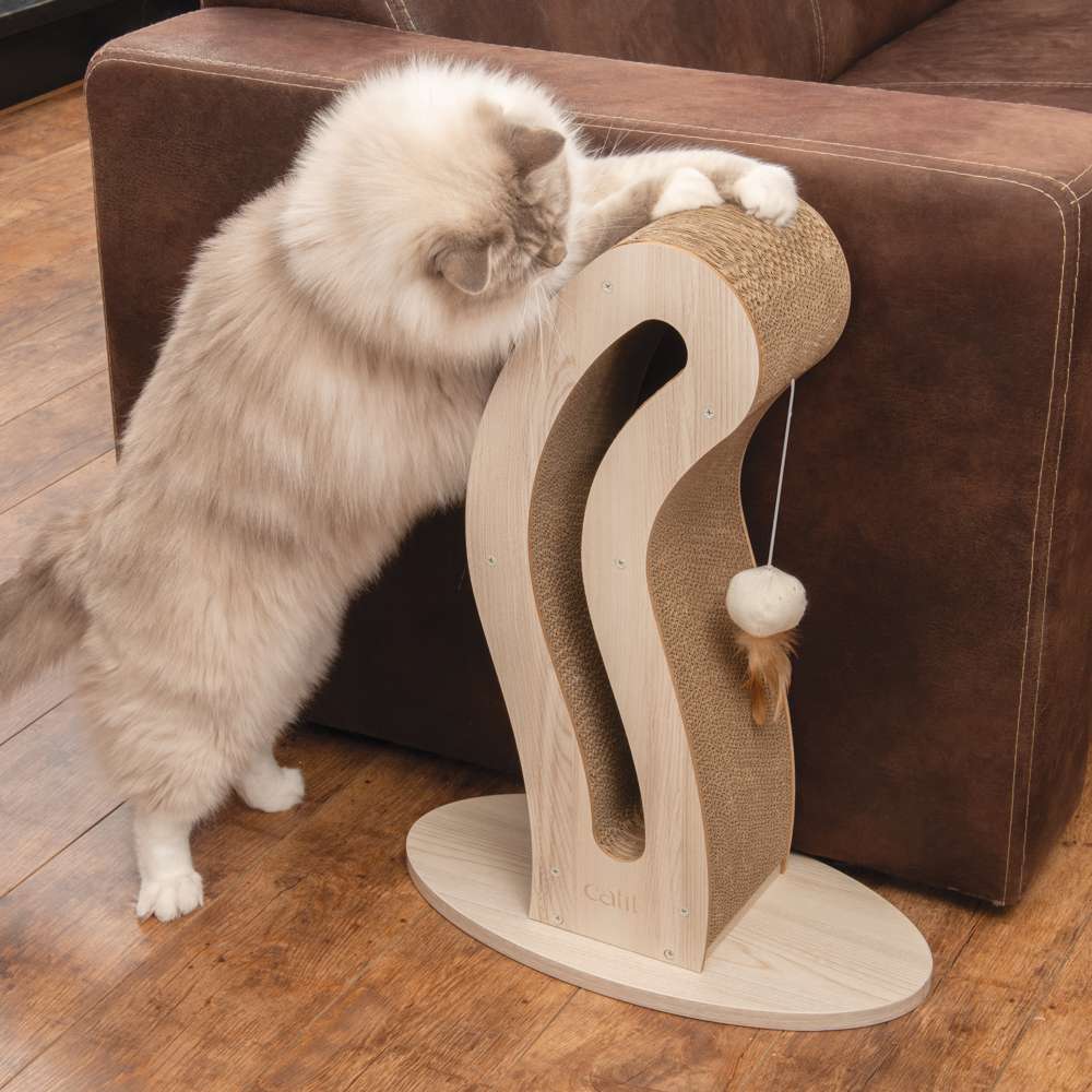 Catit PIXI Ersatzpappe für die katzenschwanzförmige Kratzskulptur