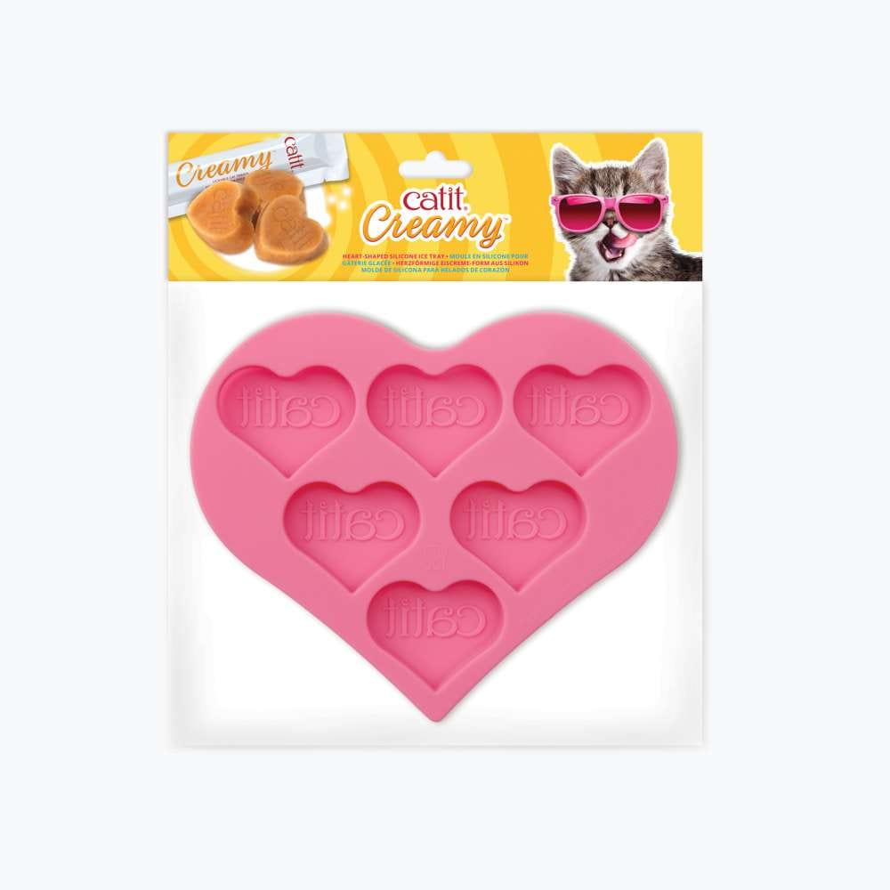 Catit Herzförmige Eiscreme-Form aus Silikon