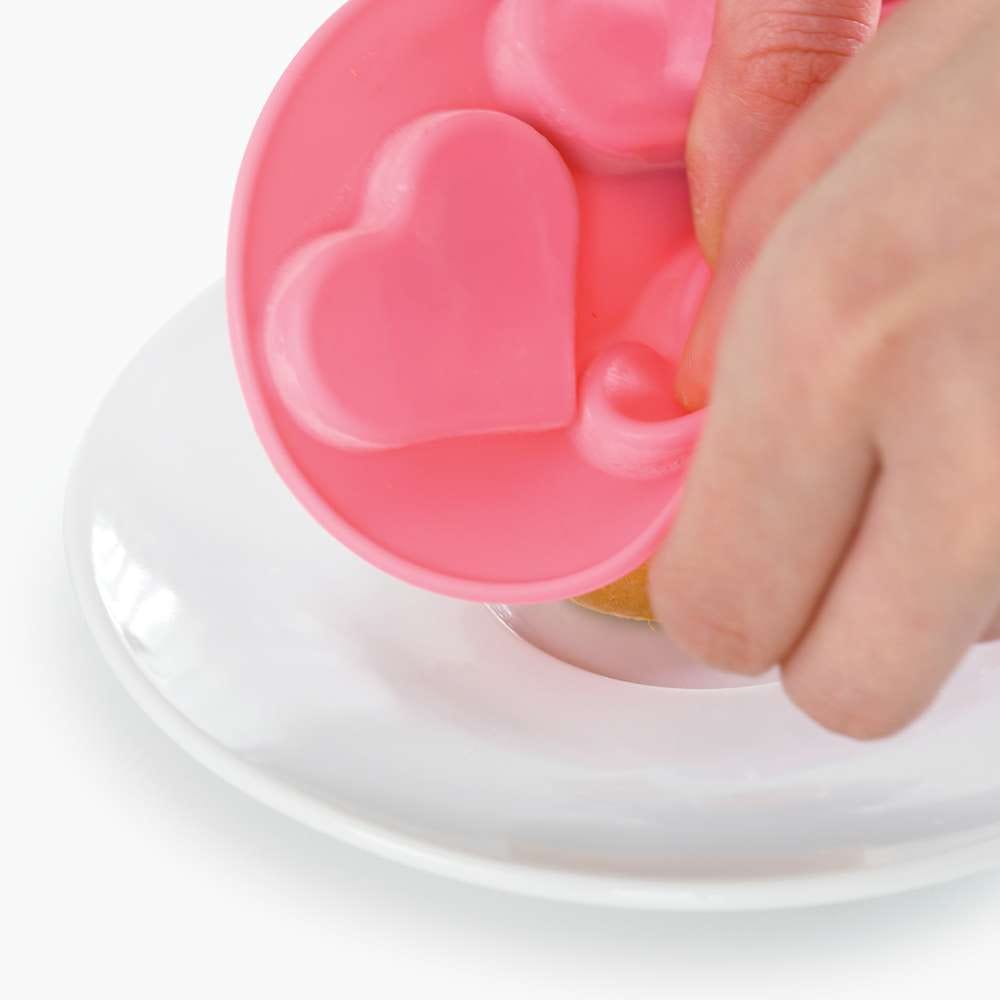 Catit Herzförmige Eiscreme-Form aus Silikon