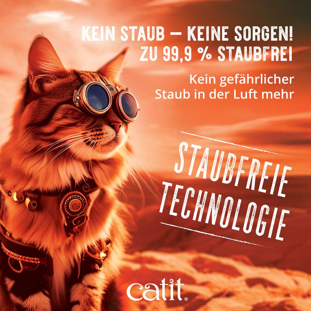 Catit Go Natural! Klumpendes Katzenstreu aus Erbsenhülsen