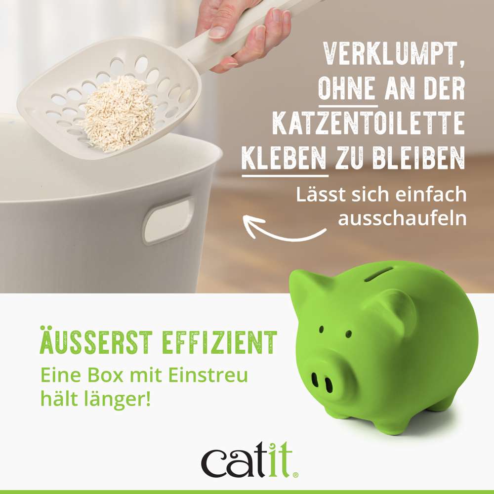 Catit Go Natural! Klumpendes Katzenstreu aus Erbsenhülsen