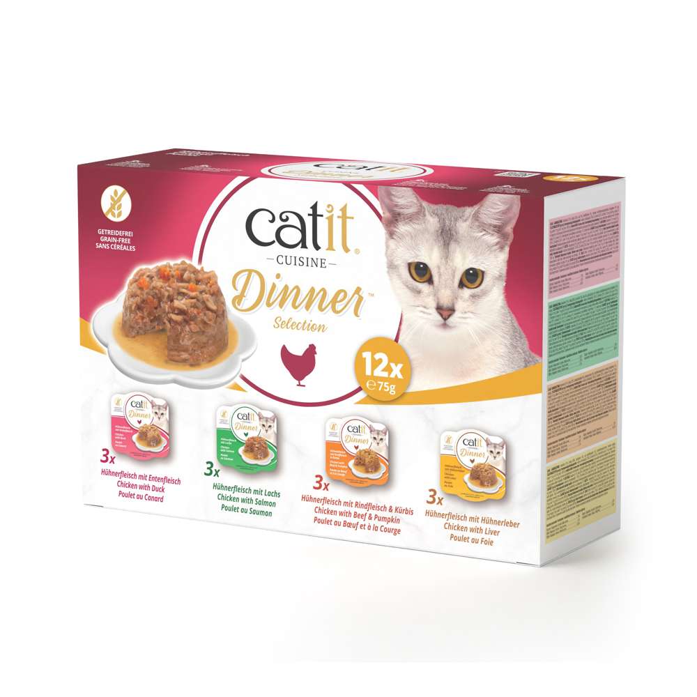 Catit Cuisine Dinner, Multipack, 12er-Pack