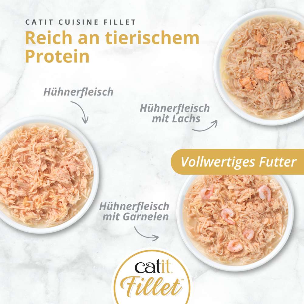 Catit Cuisine Fillet, Multipack, 12er-Pack