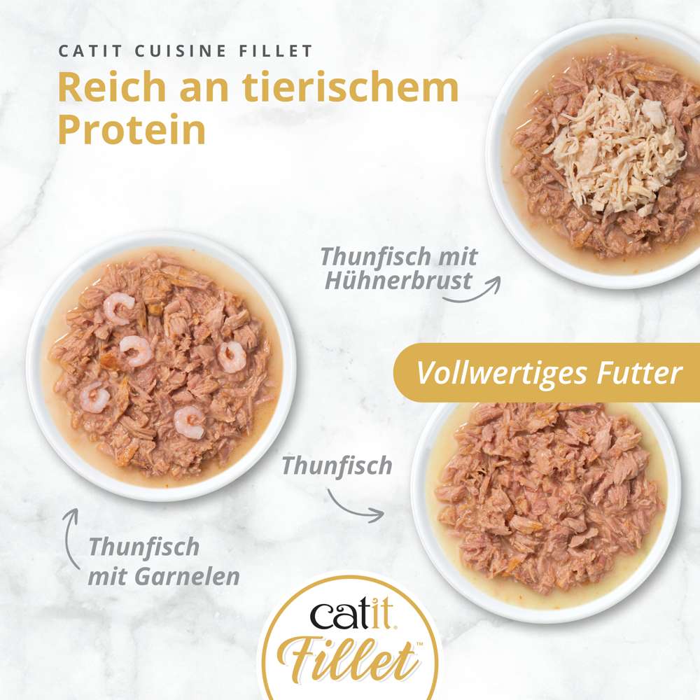 Catit Cuisine Fillet, Multipack, 12er-Pack