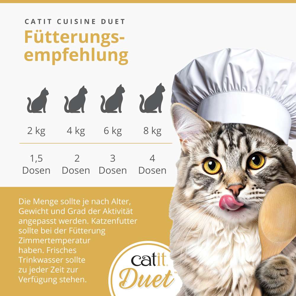 Catit Cuisine Duet, Multipack, 12er-Pack