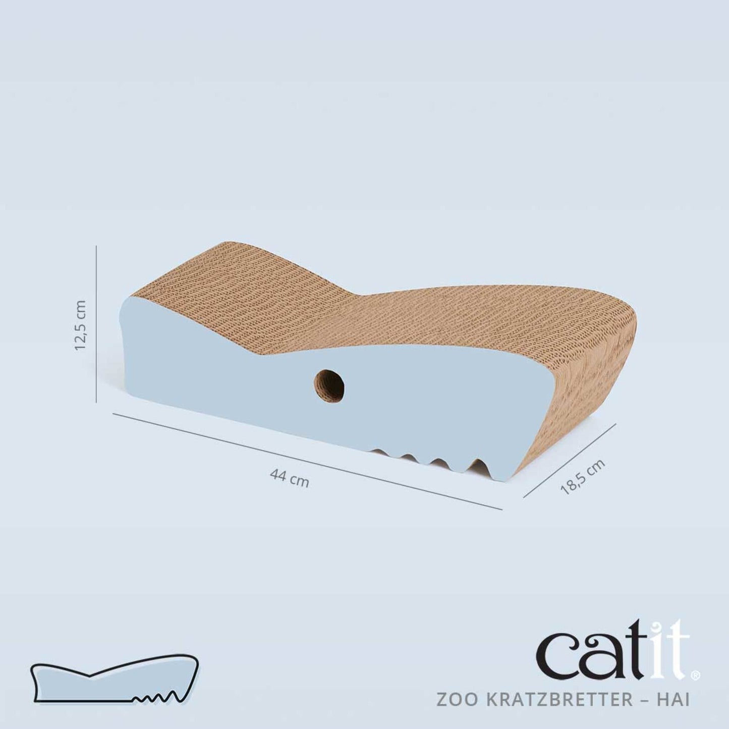 Catit Zoo Kratzbretter ─ Hai
