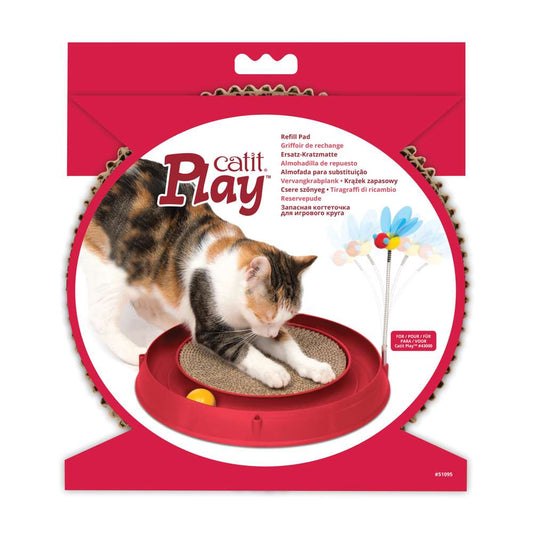 Catit Play Kratzmatte für Ballspielzeug mit Kratzbrett
