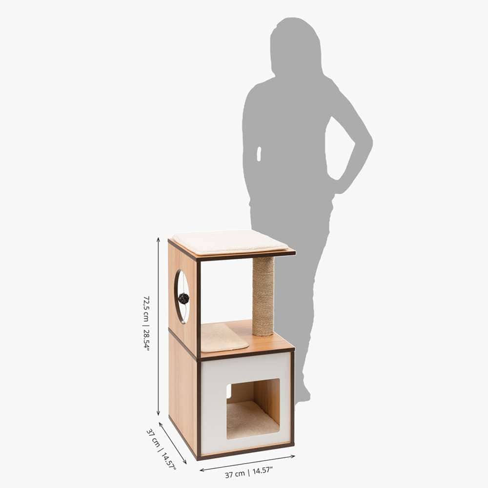 Vesper Box Small ? Walnuss