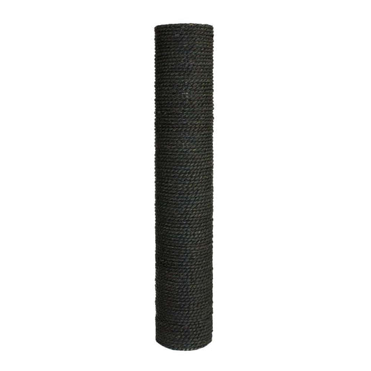 Vesper Kratzsäule aus Seegras 8 x 44,5 cm, schwarz