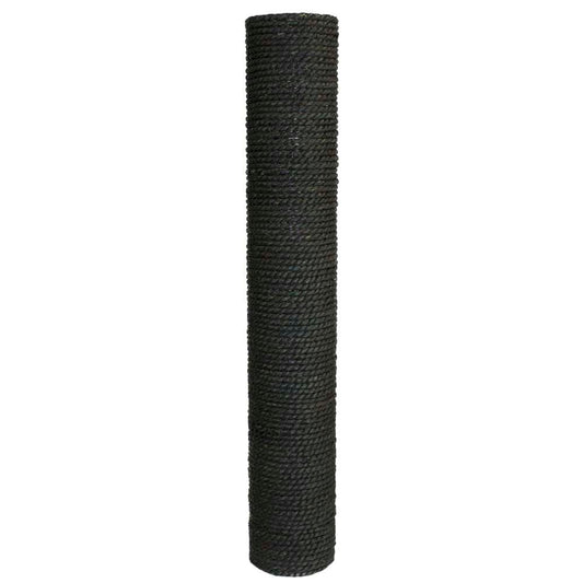 Vesper Kratzsäule aus Seegras 8 x 50 cm, schwarz